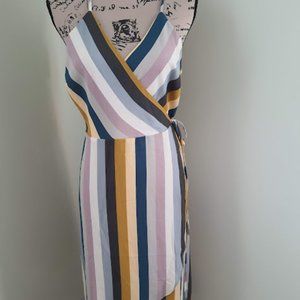 JUNE & HUDSON - sleeveless wrap dress